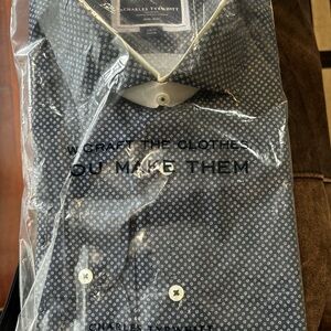 Charles Tyrwhitt Men's Navy Shirt